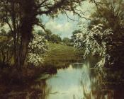 spreading hawthorns gaily bloom - 爱德华·威尔金斯·韦特